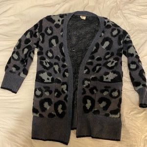 Anthropologie moth brand open sweater